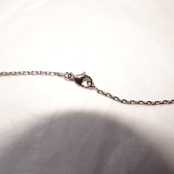 Hermes Pop H Ceramic Necklace Silver Chain - Picture 11 of 13